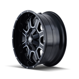 Mayhem Fierce 8103 18x9 Gloss Black Milled premium wheel