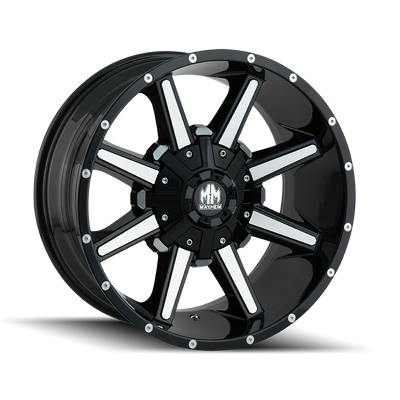 Mayhem ARSENAL 8104 Gloss Black Machined wheel