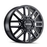 Mayhem COGENT DUALLY 8107D Gloss Black Milled wheel