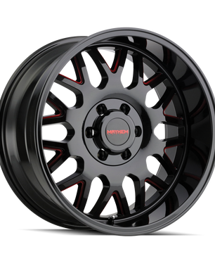 Mayhem TRIPWIRE 8110 Gloss Black Milled Prism Red