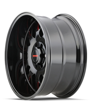 Mayhem TRIPWIRE 8110 Gloss Black Milled Prism Red