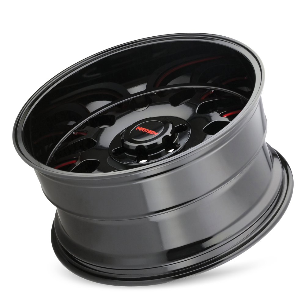 Mayhem TRIPWIRE 8110 Gloss Black Milled Prism Red