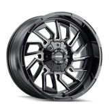 Mayhem FLYWHEEL 8111 Gloss Black Milled wheel