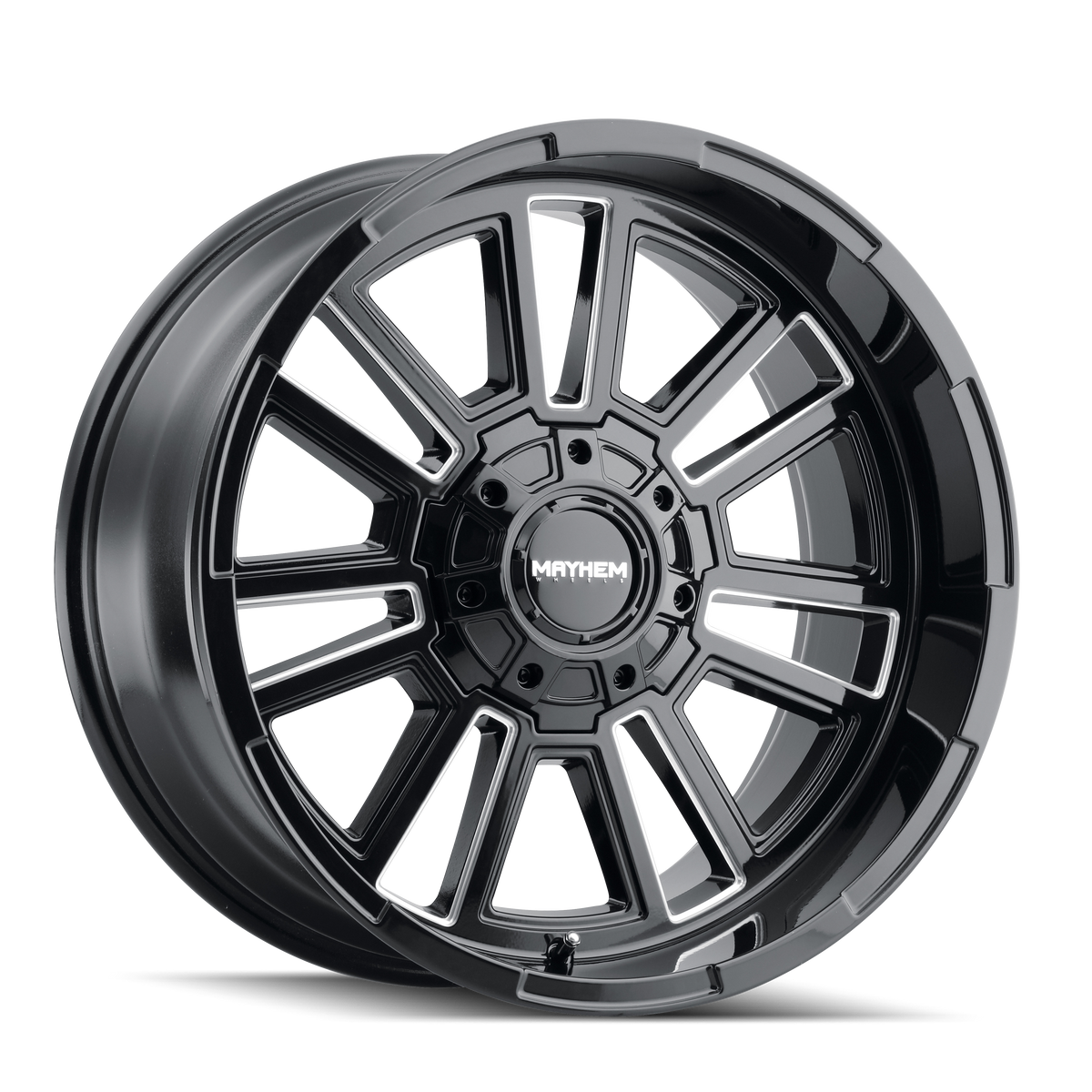 Mayhem APOLLO 8115 Gloss Black Milled wheel