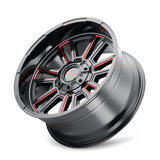 Mayhem APOLLO 8115 Gloss Black Milled Prism Red