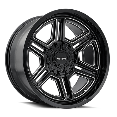 Mayhem HERMOSA 8117 Gloss Black Milled wheel