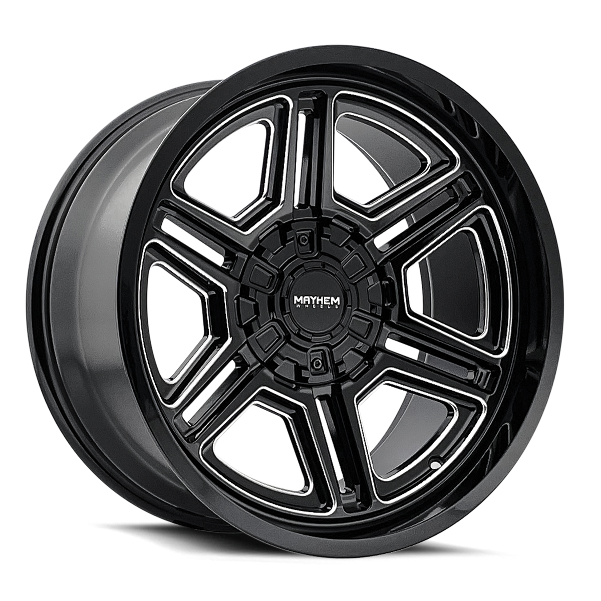 Mayhem HERMOSA 8117 Gloss Black Milled wheel
