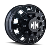 Mayhem BIGRIG 8180 Gloss Black Milled wheel