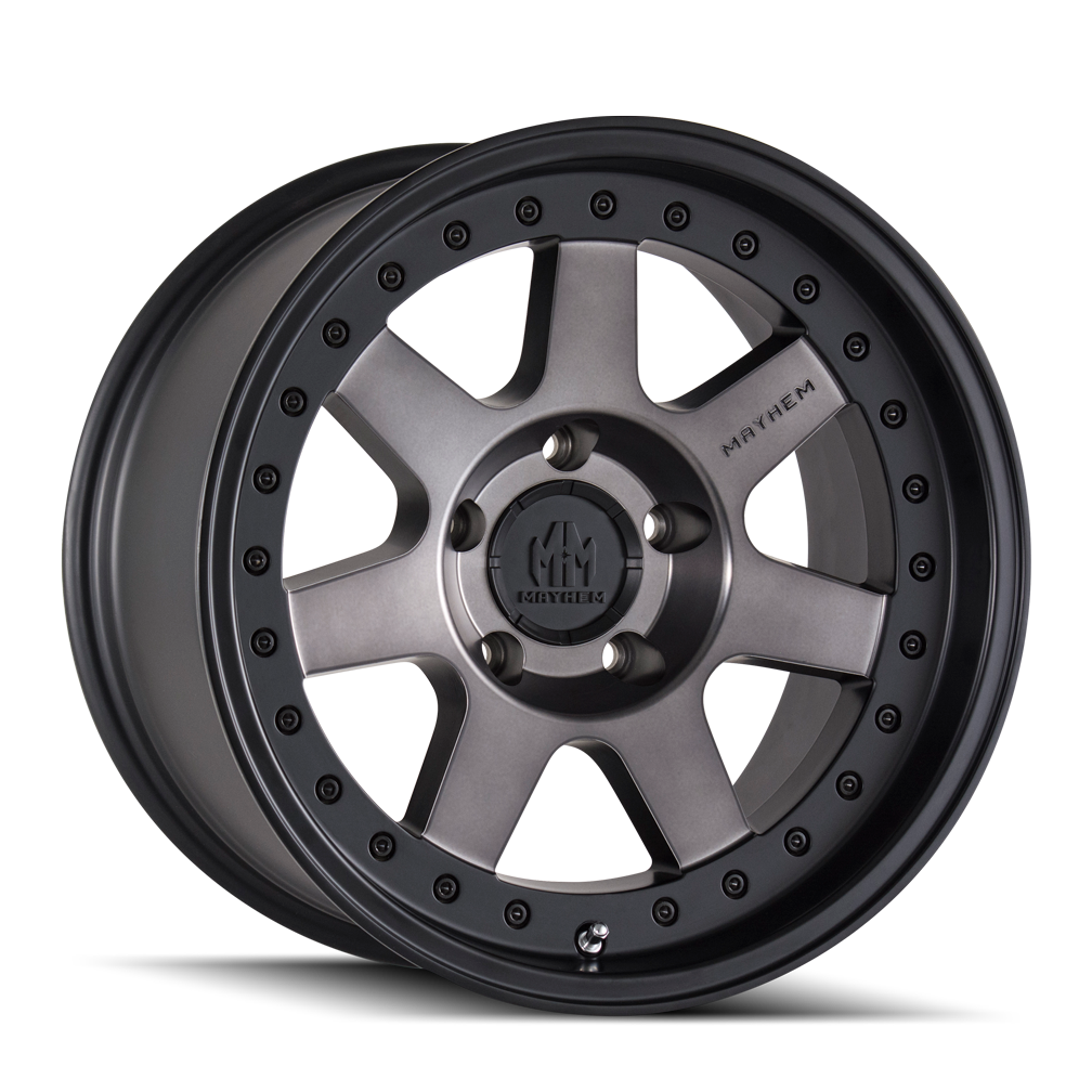 Mayhem PRODIGY 8300 Matte Black Machined wheel