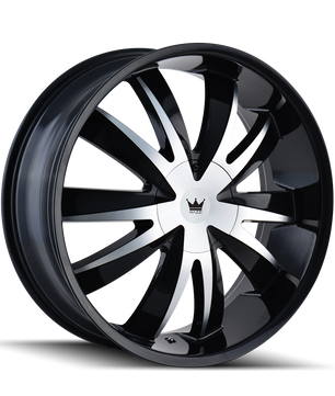 Mazzi EDGE 337 Gloss Black Machined