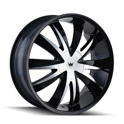 Mazzi EDGE 337 Gloss Black Machined wheel