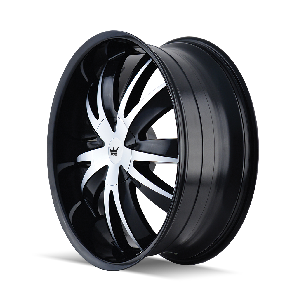 Mazzi EDGE 337 Gloss Black Machined