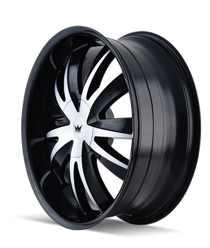 Mazzi EDGE 337 Gloss Black Machined