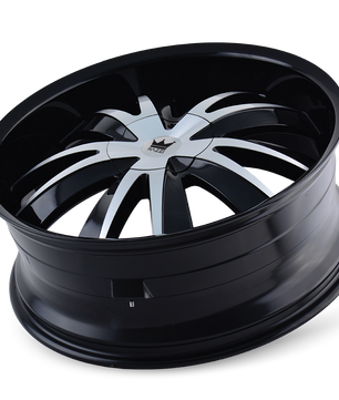 Mazzi EDGE 337 Gloss Black Machined