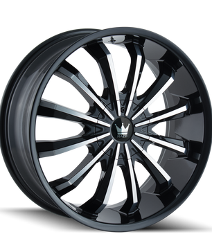 Mazzi FUSION 341 Gloss Black Machined