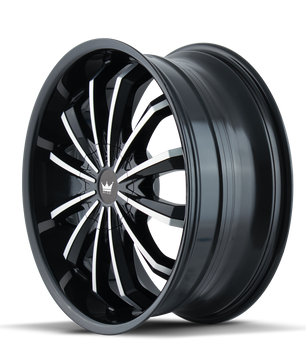 Mazzi FUSION 341 Gloss Black Machined