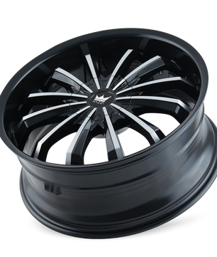 Mazzi FUSION 341 Gloss Black Machined