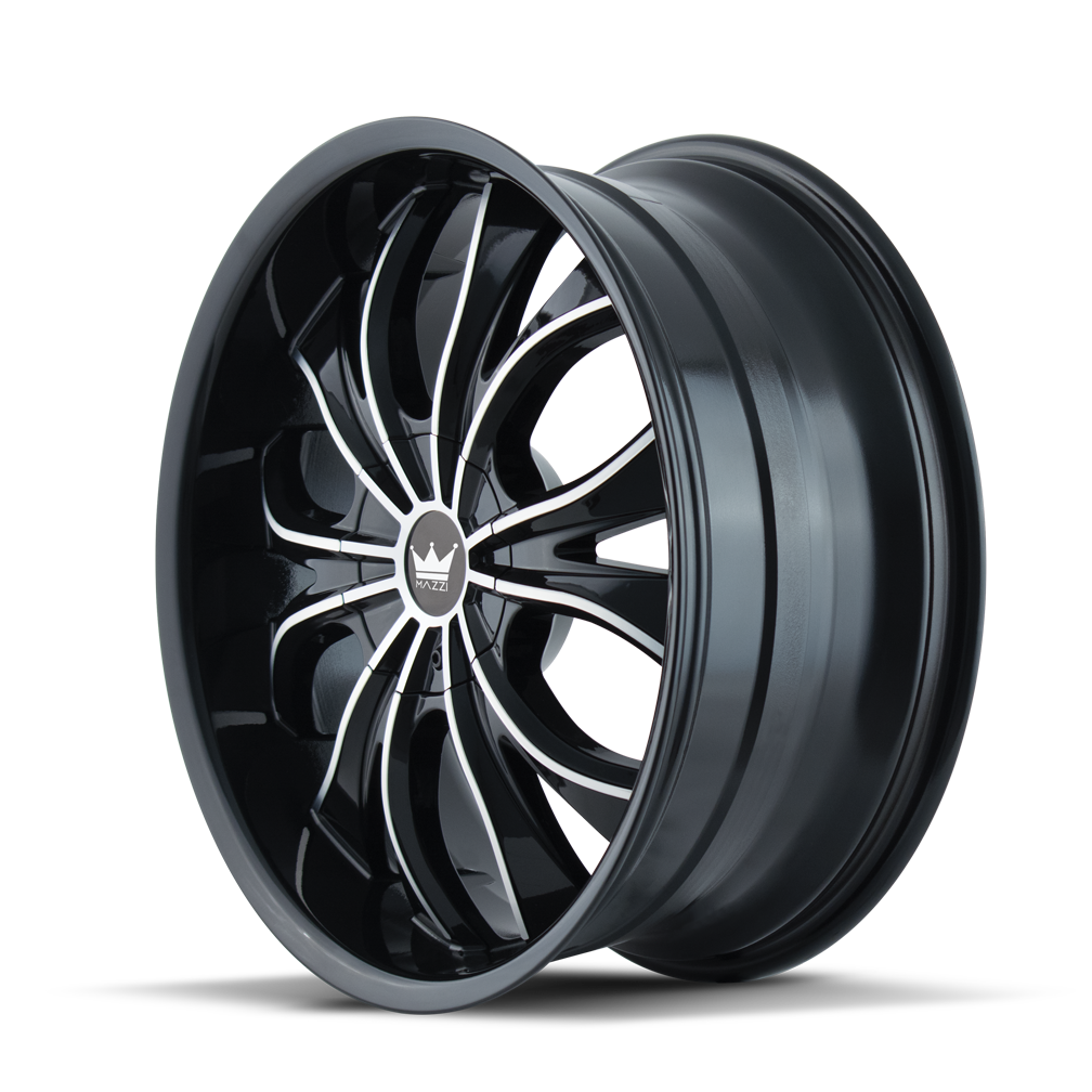 Mazzi HUSTLER 342 Gloss Black Machined