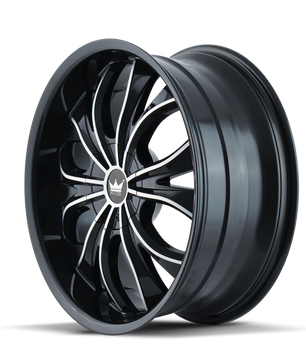 Mazzi HUSTLER 342 Gloss Black Machined