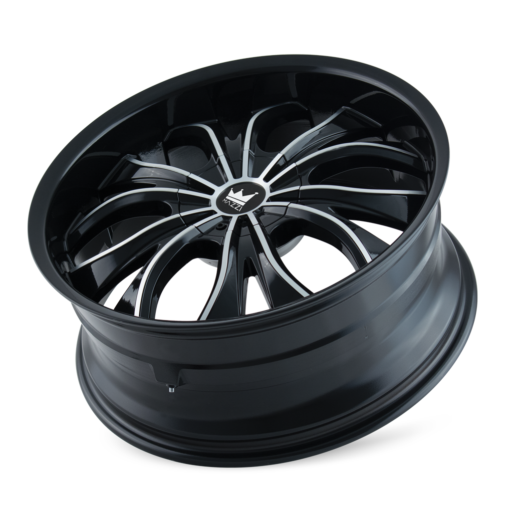 Mazzi HUSTLER 342 Gloss Black Machined
