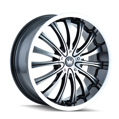 Mazzi HYPE 351 Gloss Black Machined wheel