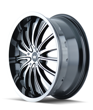 Mazzi HYPE 351 Gloss Black Machined