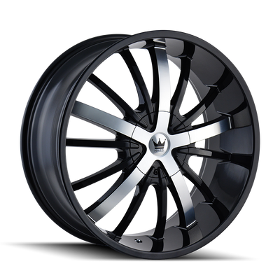 Mazzi Essence Black with Machined  wheel