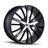 Mazzi Essence Black with Machined  wheel