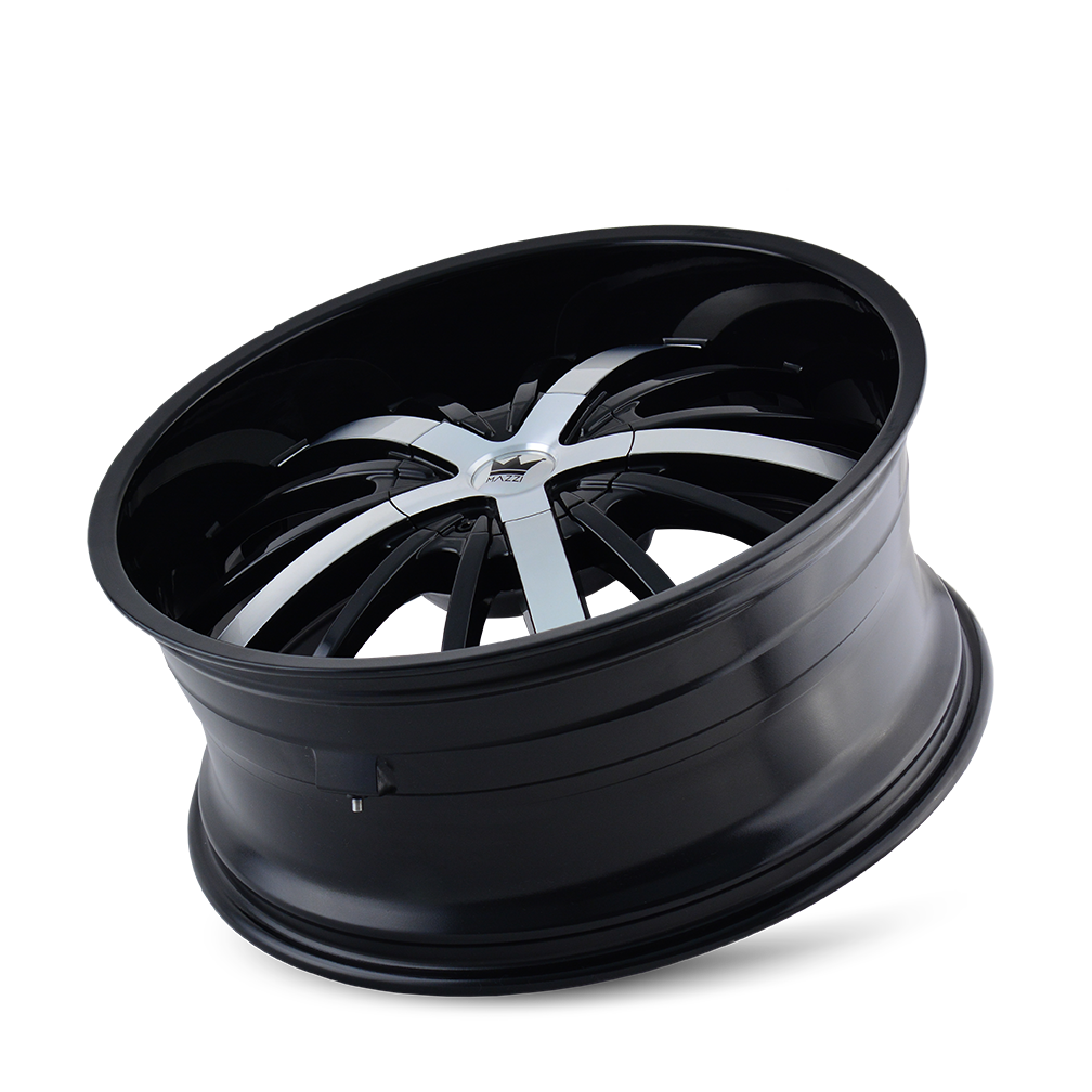 Mazzi ESSENCE 364 24x9.5 Gloss Black Machined 30mm – TFS Wheels