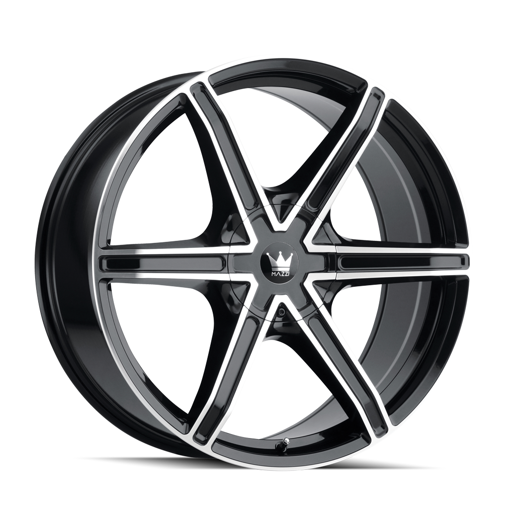 Mazzi Stilts Black with Machined  wheel