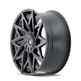 Mazzi Big Easy 372 18x8 Matte Black premium Euro wheel