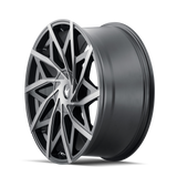 Mazzi Big Easy 372 18x8 Matte Black Machined with Dark premium aftermarket wheel