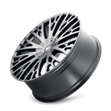 Mazzi TWIST TIE 373 Matte Black Machined with Dark