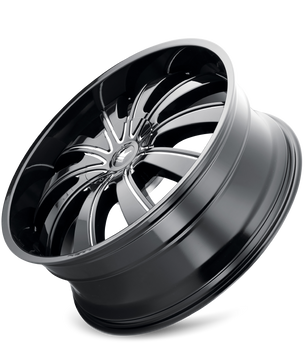 Mazzi ROLLA 374 Gloss Black Milled
