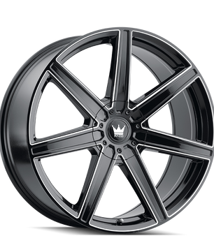 Mazzi LAGUNA 376 Gloss Black Milled