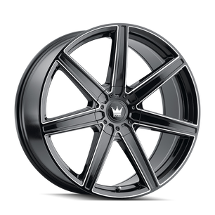 Mazzi LAGUNA 376 Gloss Black Milled