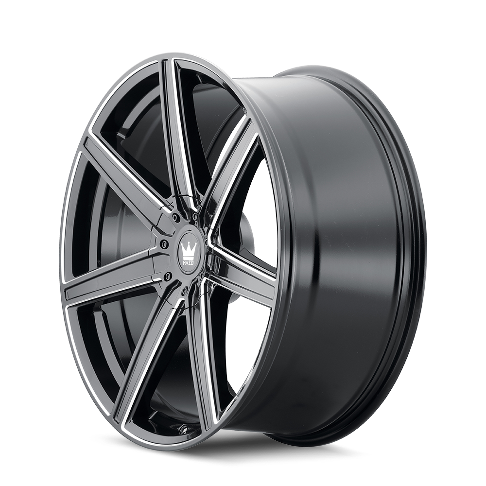 Mazzi LAGUNA 376 Gloss Black Milled
