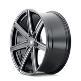 Mazzi Laguna 376 18x8 +35 Gloss Black Milled premium Euro wheel