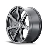 Mazzi Laguna 376 20x8.5 +18 Matte Black premium Euro wheel