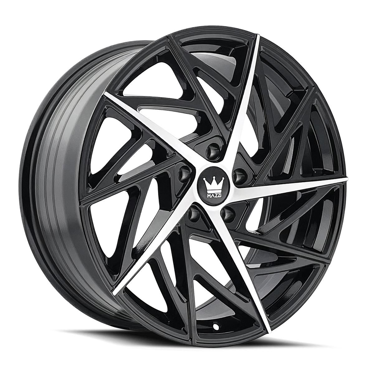 Mazzi Freestyle Black with Machined  wheel