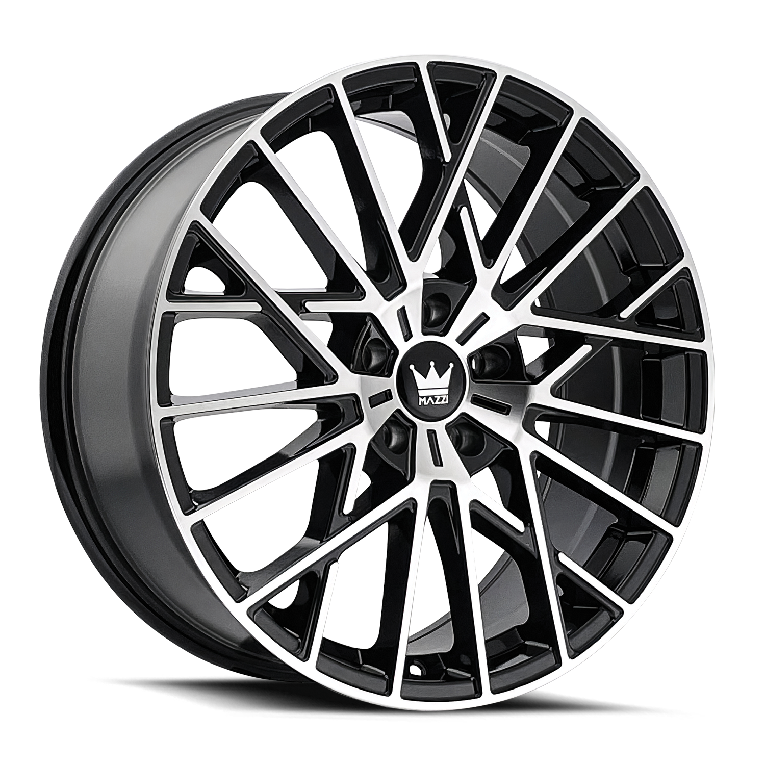 Mazzi JINX 378 Gloss Black Machined