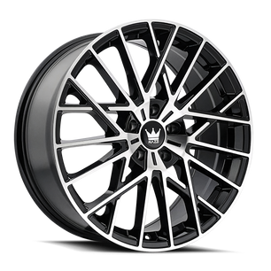 Mazzi JINX 378 Gloss Black Machined