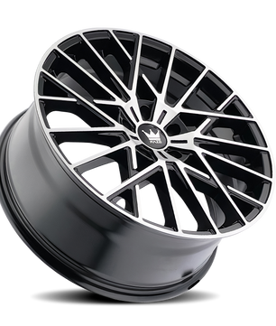 Mazzi JINX 378 Gloss Black Machined