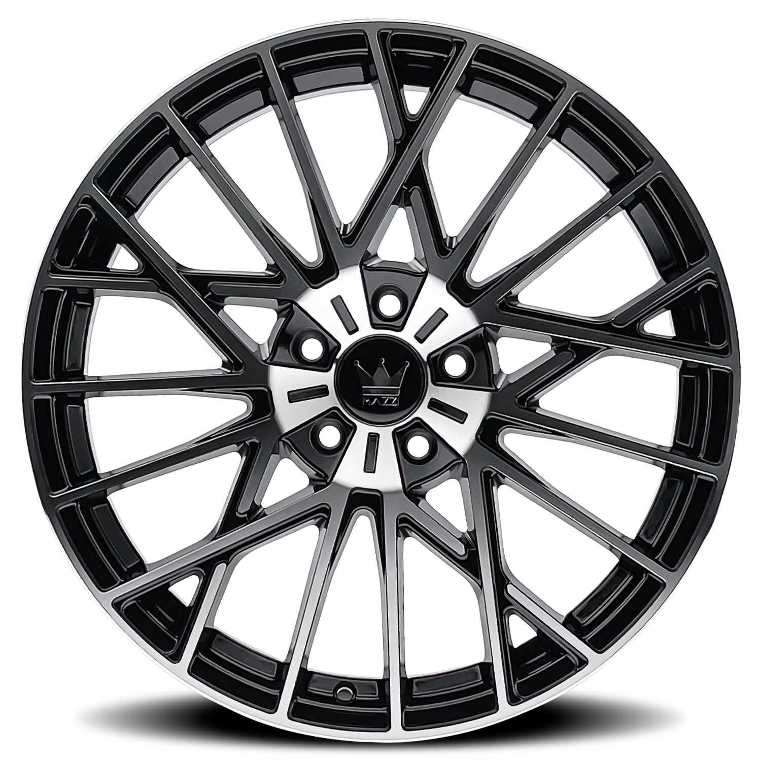 Mazzi JINX 378 Gloss Black Machined