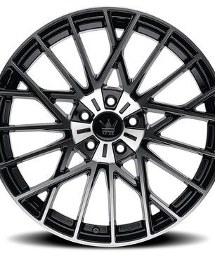 Mazzi JINX 378 Gloss Black Machined