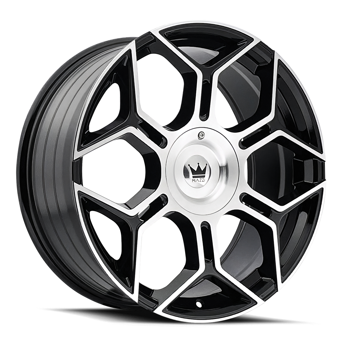 Mazzi Libra Black with Machined  wheel