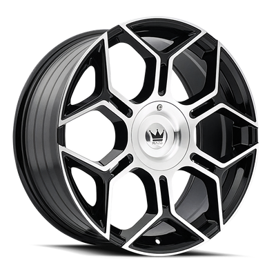 Mazzi Libra Black with Machined  wheel