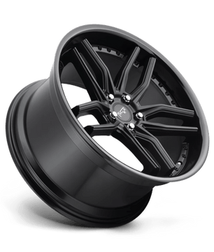 Niche 1PC M194 METHOS 20x10.5 +35 Gloss Black Matte Black