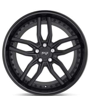 Niche 1PC M194 METHOS 20x10.5 +35 Gloss Black Matte Black