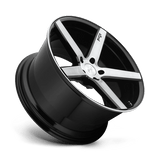 Niche Milan 20x8.5 +35 black machined spoke premium Euro wheel